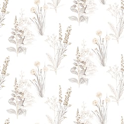 Galerie Wallcoverings Product Code: AB42446 - Abby Rose 3 Wallpaper Collection Galerie Wallcoverings Product Code AB42446 - Abby Rose 3 Wallpaper Collection - Beige Grey Colours - Flora Design