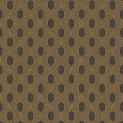 Galerie Wallcoverings Product Code: AC60023 - Absolutely Chic Wallpaper Collection Galerie Wallcoverings Product Code AC60023 - Absolutely Chic Wallpaper Collection - Brown Metallic Black Colours - Art Deco Style Geometric Motif Design