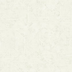 Galerie Wallcoverings Product Code: AC60027 - Absolutely Chic Wallpaper Collection Galerie Wallcoverings Product Code AC60027 - Absolutely Chic Wallpaper Collection - Cream Metallic White Colours - Distressed Geometric Texture Design