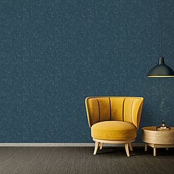 Galerie Wallcoverings Product Code: AC60034 - Absolutely Chic Wallpaper Collection Galerie Wallcoverings Product Code AC60034 - Absolutely Chic Wallpaper Collection - Blue Grey Metallic Colours - Distressed Geometric Texture Design