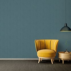 Galerie Wallcoverings Product Code: AC60037 - Absolutely Chic Wallpaper Collection Galerie Wallcoverings Product Code AC60037 - Absolutely Chic Wallpaper Collection - Blue Metallic Colours - Hessian Effect Texture Design