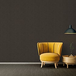 Galerie Wallcoverings Product Code: AC60042 - Absolutely Chic Wallpaper Collection Galerie Wallcoverings Product Code AC60042 - Absolutely Chic Wallpaper Collection - Brown Metallic Black Colours - Hessian Effect Texture Design
