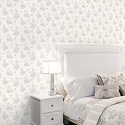 Galerie Wallcoverings Product Code: AF37704 - Abby Rose 4 Wallpaper Collection Galerie Wallcoverings Product Code AF37704 - Abby Rose 4 Wallpaper Collection - Taupe Colours - Toile Design
