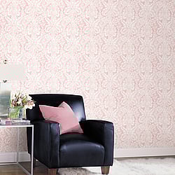 Galerie Wallcoverings Product Code: AF37711 - Abby Rose 4 Wallpaper Collection Galerie Wallcoverings Product Code AF37711 - Abby Rose 4 Wallpaper Collection - Pink Colours - Valentine Damask Design