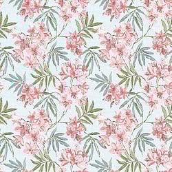 Galerie Wallcoverings Product Code: AF37725 - Abby Rose 4 Wallpaper Collection Galerie Wallcoverings Product Code AF37725 - Abby Rose 4 Wallpaper Collection - Turquoise Green Colours - Linen Floral Design