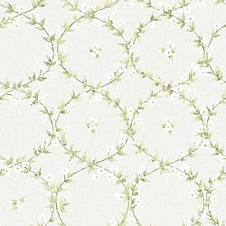 Galerie Wallcoverings Product Code: AF37746 - Abby Rose 4 Wallpaper Collection Galerie Wallcoverings Product Code AF37746 - Abby Rose 4 Wallpaper Collection - Green Light Grey Colours - Floral Laurel Design