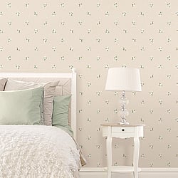 Galerie Wallcoverings Product Code: AF37748 - Abby Rose 4 Wallpaper Collection Galerie Wallcoverings Product Code AF37748 - Abby Rose 4 Wallpaper Collection - Turquoise Beige Plum Colours - Laurel Spot Design