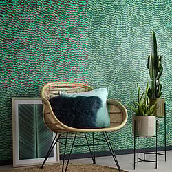 Galerie Wallcoverings Product Code: AM30020 - Amazonia Wallpaper Collection Galerie Wallcoverings Product Code AM30020 - Amazonia Wallpaper Collection - Green Colours - Feathers Design