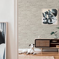 Galerie Wallcoverings Product Code: BB51105 - Bricks And More Wallpaper Collection Galerie Wallcoverings Product Code BB51105 - Bricks And More Wallpaper Collection - Beige Colours - Weathered Walls Motif Design