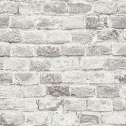 Galerie Wallcoverings Product Code: BB51118 - Bricks And More Wallpaper Collection Galerie Wallcoverings Product Code BB51118 - Bricks And More Wallpaper Collection - Grey White Colours - Brickshire Residents Motif Design