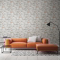 Galerie Wallcoverings Product Code: BB51120 - Bricks And More Wallpaper Collection Galerie Wallcoverings Product Code BB51120 - Bricks And More Wallpaper Collection - Grey Black White Colours - Industrial Chic Motif Design