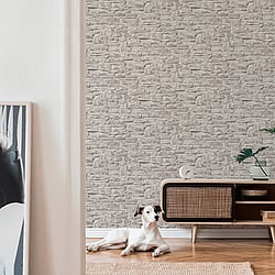 Galerie Wallcoverings Product Code: BB51126 - Bricks And More Wallpaper Collection Galerie Wallcoverings Product Code BB51126 - Bricks And More Wallpaper Collection - Beige Colours - Stone Symphony Motif Design