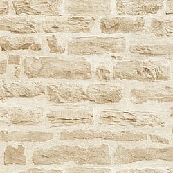 Galerie Wallcoverings Product Code: BB51128 - Bricks And More Wallpaper Collection Galerie Wallcoverings Product Code BB51128 - Bricks And More Wallpaper Collection - Beige Cream Colours - Rocky Retreat Motif Design