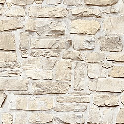 Galerie Wallcoverings Product Code: BB51131 - Bricks And More Wallpaper Collection Galerie Wallcoverings Product Code BB51131 - Bricks And More Wallpaper Collection - Beige Yellow Colours - Stone Symphony Motif Design