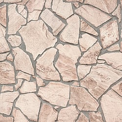 Galerie Wallcoverings Product Code: BB51137 - Bricks And More Wallpaper Collection Galerie Wallcoverings Product Code BB51137 - Bricks And More Wallpaper Collection - Beige Brown Grey Colours - Claystone Cottage Motif Design