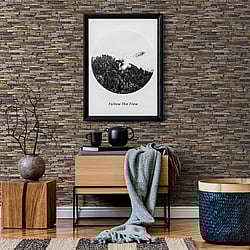 Galerie Wallcoverings Product Code: BB51145 - Bricks And More Wallpaper Collection Galerie Wallcoverings Product Code BB51145 - Bricks And More Wallpaper Collection - Beige Brown Yellow Colours - Rocky Retreat Motif Design