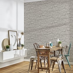 Galerie Wallcoverings Product Code: BB51154 - Bricks And More Wallpaper Collection Galerie Wallcoverings Product Code BB51154 - Bricks And More Wallpaper Collection - Grey Colours - Graceful Granite Motif Design