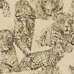 Galerie Wallcoverings Product Code: BL22721 - Botanica Wallpaper Collection Galerie Wallcoverings Product Code BL22721 - Botanica Wallpaper Collection - Beige Colours - Leopard Design