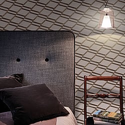 Galerie Wallcoverings Product Code: BL22732 - Botanica Wallpaper Collection Galerie Wallcoverings Product Code BL22732 - Botanica Wallpaper Collection - Lilac Colours - Chain Link Design