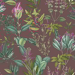 Galerie Wallcoverings Product Code: BL22742 - Botanica Wallpaper Collection Galerie Wallcoverings Product Code BL22742 - Botanica Wallpaper Collection - Purple Colours - Mystic Floral Design