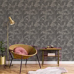 Galerie Wallcoverings Product Code: BL22762 - Botanica Wallpaper Collection Galerie Wallcoverings Product Code BL22762 - Botanica Wallpaper Collection - Taupe Colours - Tropical Leaves Design