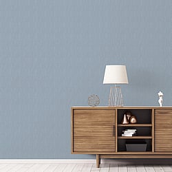 Galerie Wallcoverings Product Code: BO23040 - Luxe Wallpaper Collection Galerie Wallcoverings Product Code BO23040 - Luxe Wallpaper Collection - Blue Colours - Moire Texture Design