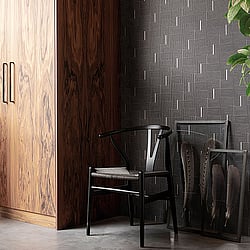Galerie Wallcoverings Product Code: BO23064 - Luxe Wallpaper Collection Galerie Wallcoverings Product Code BO23064 - Luxe Wallpaper Collection - Black Colours - Labyrinth Design
