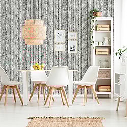 Galerie Wallcoverings Product Code: BW51006 - Blooming Wild Wallpaper Collection Galerie Wallcoverings Product Code BW51006 - Blooming Wild Wallpaper Collection - Grey White Colours - Birch Tree Motif Design