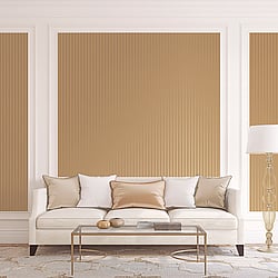Galerie Wallcoverings Product Code: CI38204 - Classic Silks 4 Wallpaper Collection Galerie Wallcoverings Product Code CI38204 - Classic Silks 4 Wallpaper Collection - Gold Colours - 1/2" Stripe Emboss Design
