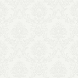 Galerie Wallcoverings Product Code: CI38211 - Classic Silks 4 Wallpaper Collection Galerie Wallcoverings Product Code CI38211 - Classic Silks 4 Wallpaper Collection - White Opaque Colours - Document Damask Design