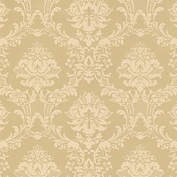 Galerie Wallcoverings Product Code: CI38212 - Classic Silks 4 Wallpaper Collection Galerie Wallcoverings Product Code CI38212 - Classic Silks 4 Wallpaper Collection - Gold Colours - Document Damask Design