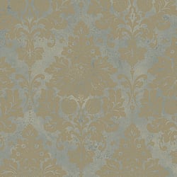 Galerie Wallcoverings Product Code: CI38220 - Classic Silks 4 Wallpaper Collection Galerie Wallcoverings Product Code CI38220 - Classic Silks 4 Wallpaper Collection - Blue, Beige, Gold Colours - Damask Design