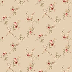 Galerie Wallcoverings Product Code: CI38228 - Classic Silks 4 Wallpaper Collection Galerie Wallcoverings Product Code CI38228 - Classic Silks 4 Wallpaper Collection - Tan Choke Red Yellow Colours - White Wedding Trail Design