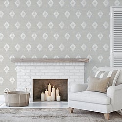 Galerie Wallcoverings Product Code: CI38241 - Classic Silks 4 Wallpaper Collection Galerie Wallcoverings Product Code CI38241 - Classic Silks 4 Wallpaper Collection - Silver Grey Colours - Silk Damask Design