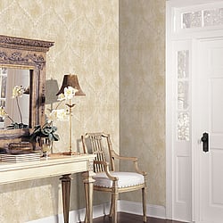 Galerie Wallcoverings Product Code: CI38253 - Classic Silks 4 Wallpaper Collection Galerie Wallcoverings Product Code CI38253 - Classic Silks 4 Wallpaper Collection - Pearl, Beige, White, Cream Colours - Regal Damask Design