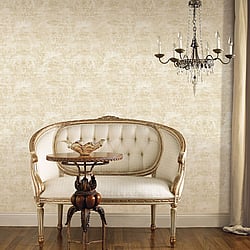 Galerie Wallcoverings Product Code: CI38257 - Classic Silks 4 Wallpaper Collection Galerie Wallcoverings Product Code CI38257 - Classic Silks 4 Wallpaper Collection - Pearl, Beige Colours - Sari Damask Design