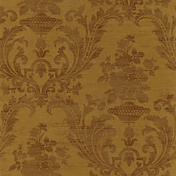 Galerie Wallcoverings Product Code: CI38258 - Classic Silks 4 Wallpaper Collection Galerie Wallcoverings Product Code CI38258 - Classic Silks 4 Wallpaper Collection - Ochre, Rust Colours - Sari Damask Design