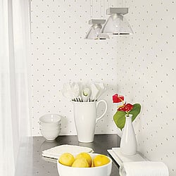 Galerie Wallcoverings Product Code: CK36600 - Kitchen Style 3 Wallpaper Collection Galerie Wallcoverings Product Code CK36600 - Kitchen Style 3 Wallpaper Collection - Green White Colours - Small Leaf Toss Design