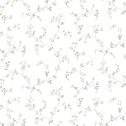 Galerie Wallcoverings Product Code: CK36604 - Kitchen Style 3 Wallpaper Collection Galerie Wallcoverings Product Code CK36604 - Kitchen Style 3 Wallpaper Collection - White Grey Beige Colours - Dainty Floral Trail Design