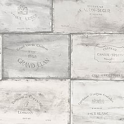 Galerie Wallcoverings Product Code: CK36612 - Kitchen Style 3 Wallpaper Collection Galerie Wallcoverings Product Code CK36612 - Kitchen Style 3 Wallpaper Collection - Grey Colours - Wine Crates Design