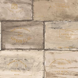 Galerie Wallcoverings Product Code: CK36614 - Kitchen Style 3 Wallpaper Collection Galerie Wallcoverings Product Code CK36614 - Kitchen Style 3 Wallpaper Collection - Brown Colours - Wine Crates Design