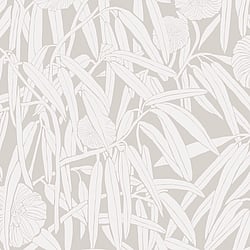 Galerie Wallcoverings Product Code: DA23230 - Luxe Wallpaper Collection Galerie Wallcoverings Product Code DA23230 - Luxe Wallpaper Collection - White Grey Colours - Two Tone Leaf Design