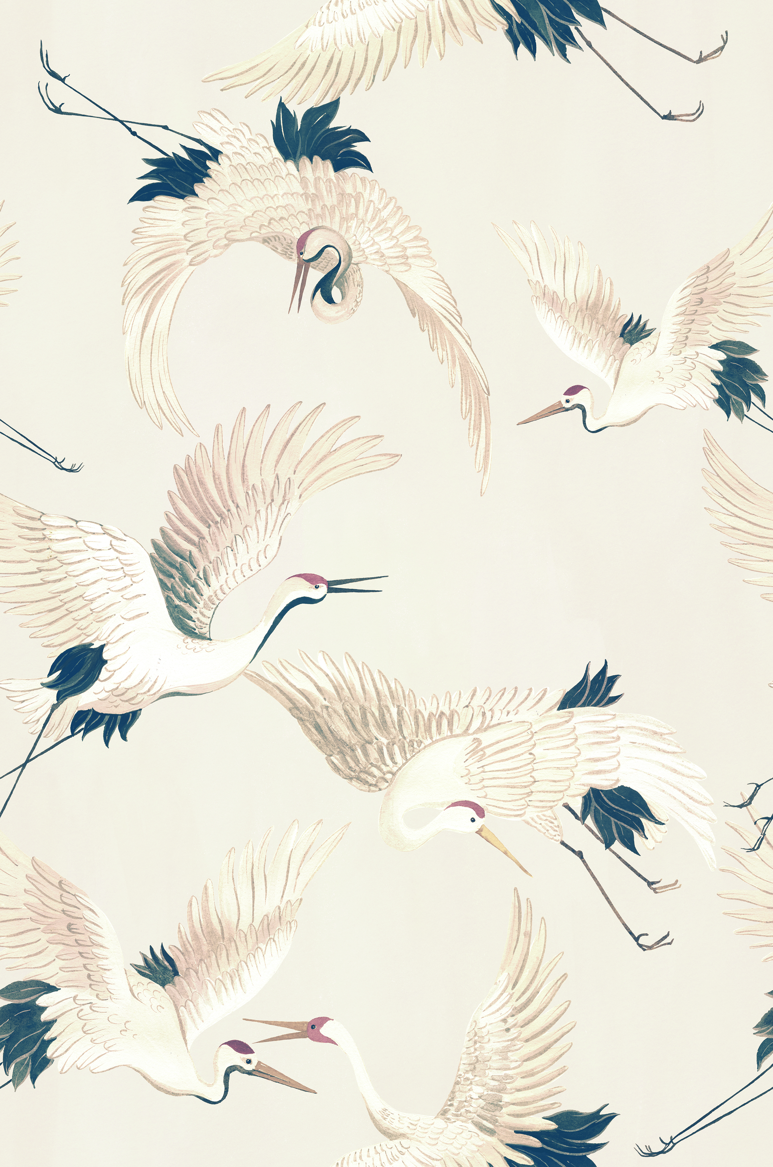 Galerie Wallcoverings Product Code: DW2018 - Designer Walls Wallpaper Collection Galerie Wallcoverings Product Code DW2018 - Designer Walls Wallpaper Collection - Light Grey Colours - Cranes Design