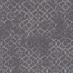 Galerie Wallcoverings Product Code: DWP0246-01 - Emporium Wallpaper Collection Galerie Wallcoverings Product Code DWP0246-01 - Emporium Wallpaper Collection - Purple Silver Colours - Aged Quatrefoil Design