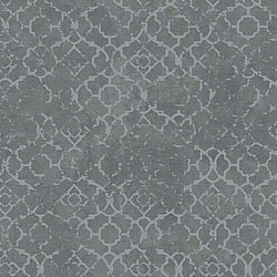 Galerie Wallcoverings Product Code: DWP0246-02 - Emporium Wallpaper Collection Galerie Wallcoverings Product Code DWP0246-02 - Emporium Wallpaper Collection - Grey Silver Colours - Aged Quatrefoil Design