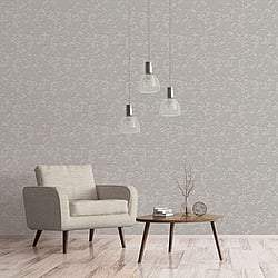 Galerie Wallcoverings Product Code: DWP0250-03 - Emporium Wallpaper Collection Galerie Wallcoverings Product Code DWP0250-03 - Emporium Wallpaper Collection - Grey Colours - Acanthus trail Design