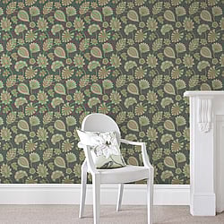 Galerie Wallcoverings Product Code: DWP0351-01 - Elegance Wallpaper Collection Galerie Wallcoverings Product Code DWP0351-01 - Elegance Wallpaper Collection - Flower Fan Design