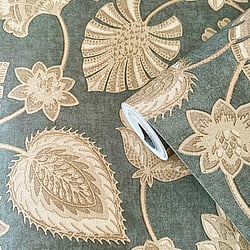 Galerie Wallcoverings Product Code: DWP0351-01 - Elegance Wallpaper Collection Galerie Wallcoverings Product Code DWP0351-01 - Elegance Wallpaper Collection - Flower Fan Design