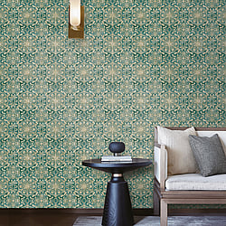 Galerie Wallcoverings Product Code: DWP0353-05 - Elegance Wallpaper Collection Galerie Wallcoverings Product Code DWP0353-05 - Elegance Wallpaper Collection - Floral Stripe Design