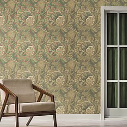 Galerie Wallcoverings Product Code: DWP0355-01 - Elegance Wallpaper Collection Galerie Wallcoverings Product Code DWP0355-01 - Elegance Wallpaper Collection - Paisley Design